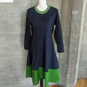 Never worn COS midi length long sleeved dress